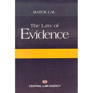 خرید و دانلود نسخه کامل کتاب The Law of EVIDENCE