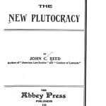 خرید و دانلود نسخه کامل کتاب The New Plutocracy