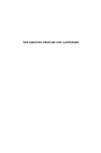 خرید و دانلود نسخه کامل کتاب The Samoyed Peoples and Languages_69080a43aa6ed.jpeg خرید و دانلود نسخه کامل کتاب The Samoyed Peoples and Languages
