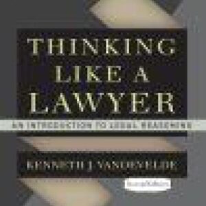 خرید و دانلود نسخه کامل کتاب Thinking Like a Lawyer: An Introduction to Legal Reasoning