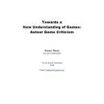 خرید و دانلود نسخه کامل کتاب Towards a New Understanding of Games: Auteur Game Criticism
