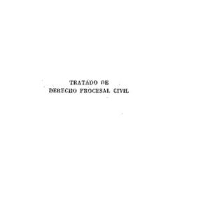 خرید و دانلود نسخه کامل کتاب Tratado de derecho procesal civil, Vol. II: Parte general