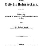 خرید و دانلود نسخه کامل کتاب Über Geld bei Naturvölkern. Vortrag, gehalten am 28. Februar 1895 in der Litterarischen Gesellschaft in Wien
