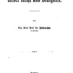 خرید و دانلود نسخه کامل کتاب Über Recht und Billigkeit