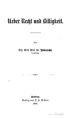 خرید و دانلود نسخه کامل کتاب Über Recht und Billigkeit_6908bb47f26eb.jpeg خرید و دانلود نسخه کامل کتاب Über Recht und Billigkeit