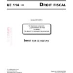 خرید و دانلود نسخه کامل کتاب UE 114 Droit fiscal Série 1