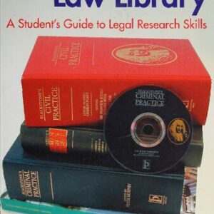 خرید و دانلود نسخه کامل کتاب Using A Law Library: A Student’s Guide to Legal Research Skills