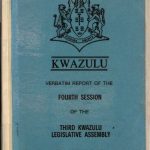 خرید و دانلود نسخه کامل کتاب Verbatim report of the fourth session of the Third Kwazulu Legislative Assembly 6th — 20th May, 1981. Volume 22
