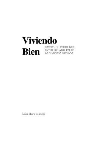 خرید و دانلود نسخه کامل کتاب Viviendo bien. Género y fertilidad entre los Airo-Pai (Tukanos) de la amazonía peruana_6907f874e2e78.jpeg خرید و دانلود نسخه کامل کتاب Viviendo bien. Género y fertilidad entre los Airo-Pai (Tukanos) de la amazonía peruana