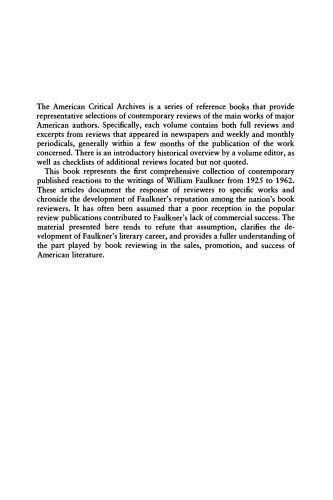 خرید و دانلود نسخه کامل کتاب William Faulkner: The Contemporary Reviews (American Critical Archives)_6906d449eda8d.jpeg خرید و دانلود نسخه کامل کتاب William Faulkner: The Contemporary Reviews (American Critical Archives)