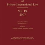خرید و دانلود نسخه کامل کتاب Yearbook of Private International Law: Volume IX, 2007
