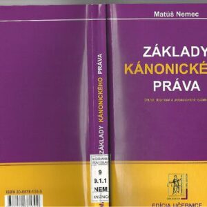 خرید و دانلود نسخه کامل کتاب Základy kánonického práva