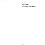 خرید و دانلود نسخه کامل کتاب Zur Ethik militärischer Gewalt