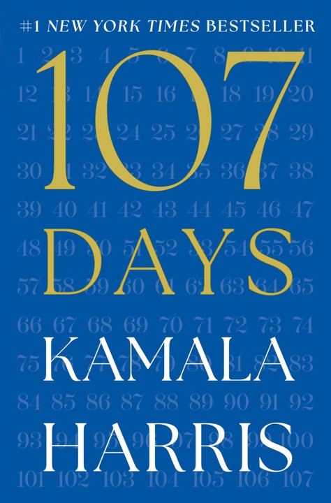 107 Days by Kamala Harris_69ed9a8088637.jpeg خرید و دانلود نسخه کامل کتاب صوتی انگلیسی ۱۰۷ روز، اثر کامالا هریس 107 Days by Kamala Harris - تصویر 1