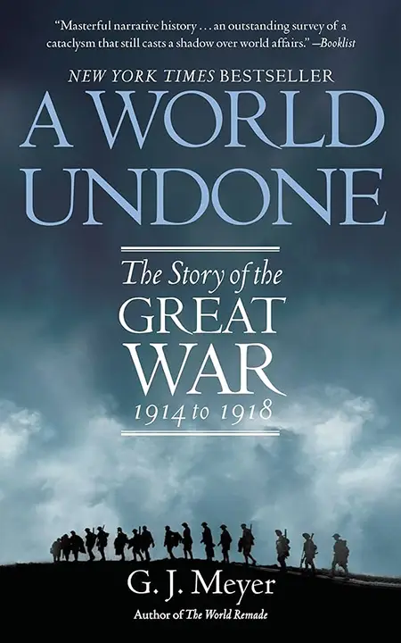 A World Undone by G.J. Meyer_69edd159a6116.webp خرید و دانلود نسخه کامل کتاب صوتی انگلیسی جهانی از هم گسیخته، اثر جی. جی. مایر A World Undone by G.J. Meyer - تصویر 1