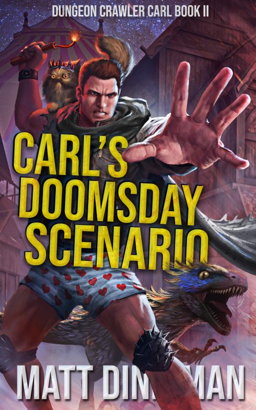 Carl’s Doomsday Scenario by Matt Dinniman_69e75f3611e14.jpeg خرید و دانلود نسخه کامل کتاب صوتی انگلیسی سناریوی روز قیامت کارل، اثر مت دینیمن (از مجموعهی کارل سیاهچالنورد) Carl's Doomsday Scenario by Matt Dinniman - تصویر 1