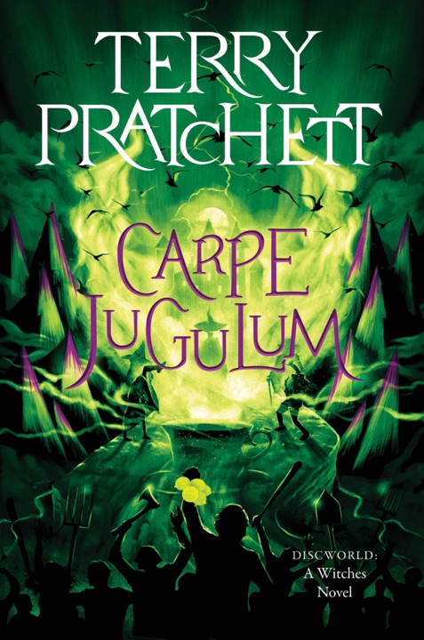 Carpe Jugulum by Terry Pratchett_69f303fba6826.jpeg خرید و دانلود نسخه کامل کتاب صوتی انگلیسی کارپه جوگولوم، اثر تری پرچت (از مجموعهی دیسکورلد, جادوگران) Carpe Jugulum by Terry Pratchett - تصویر 1
