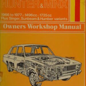 خرید و دانلود فایل کتاب Haynes Hillman/Chrysler Hunter & Minx Owners Workshop Manual | سورنا بوک