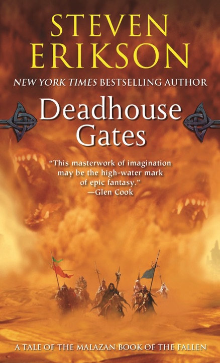 Deadhouse Gates by Steven Erikson_69ef669a2b39b.jpeg خرید و دانلود نسخه کامل کتاب صوتی انگلیسی دروازههای خانه مرگ، اثر استیون اریکسون (از مجموعهی کتاب مالازان از سقوطکردگان) Deadhouse Gates by Steven Erikson - تصویر 1