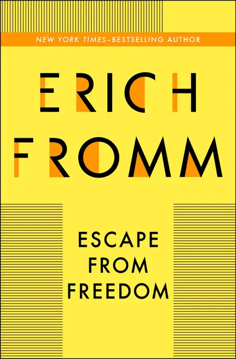 Escape from Freedom by Erich Fromm_69f0ed1d6a664.webp خرید و دانلود نسخه کامل کتاب صوتی انگلیسی گریز از آزادی، اثر اریک فروم Escape from Freedom by Erich Fromm - تصویر 1
