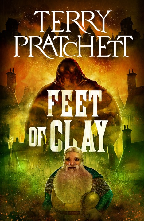 Feet of Clay by Terry Pratchett_69edf565a196e.jpeg خرید و دانلود نسخه کامل کتاب صوتی انگلیسی پاهای گلی، اثر تری پرچت (از مجموعهی دیسکورلد, نگهبانان شهر) Feet of Clay by Terry Pratchett - تصویر 1