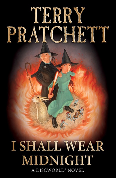 I Shall Wear Midnight by Terry Pratchett_69ed08607eaef.jpeg خرید و دانلود نسخه کامل کتاب صوتی انگلیسی باید نیمهشب بپوشم، اثر تری پرچت (از مجموعهی دیسکورلد, تیفانی آچینگ) I Shall Wear Midnight by Terry Pratchett - تصویر 1