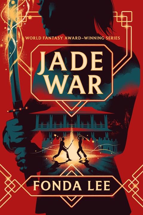 Jade War by Fonda Lee_69ecdc8087c2c.jpeg خرید و دانلود نسخه کامل کتاب صوتی انگلیسی جنگ یشم، اثر فوندا لی (از مجموعهی حماسه استخوان سبز) Jade War by Fonda Lee - تصویر 1