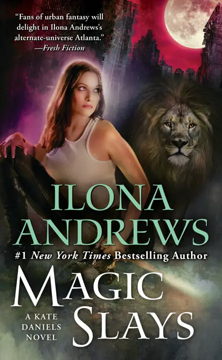 Magic Slays by Ilona Andrews_69ebb072c2ee6.webp خرید و دانلود نسخه کامل کتاب صوتی انگلیسی کشتار جادویی، اثر ایلونا اندروز (از مجموعهی کیت دنیلز) Magic Slays by Ilona Andrews - تصویر 1