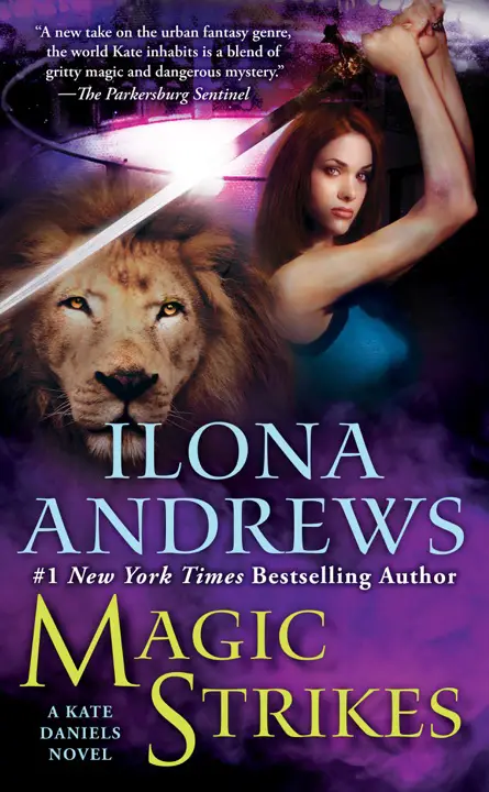 Magic Strikes by Ilona Andrews_69eb8bdc828f6.webp خرید و دانلود نسخه کامل کتاب صوتی انگلیسی ضربه جادویی، اثر ایلونا اندروز (از مجموعهی کیت دنیلز) Magic Strikes by Ilona Andrews - تصویر 1