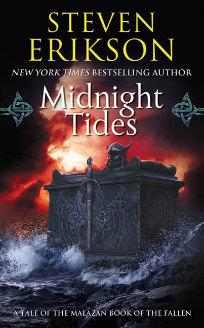 Midnight Tides by Steven Erikson_69eb9cc6ee712.jpeg خرید و دانلود نسخه کامل کتاب صوتی انگلیسی امواج نیمهشب، اثر استیون اریکسون (از مجموعهی کتاب مالازان از سقوطکردگان) Midnight Tides by Steven Erikson - تصویر 1