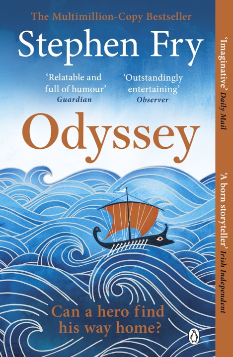Odysseus: The International Bestseller by Stephen Fry_69ef50de74200.jpeg خرید و دانلود نسخه کامل کتاب صوتی انگلیسی اودیسه، اثر استیون فرای (از مجموعهی اساطیر بزرگ استیون فرای) Odysseus: The International Bestseller by Stephen Fry - تصویر 1
