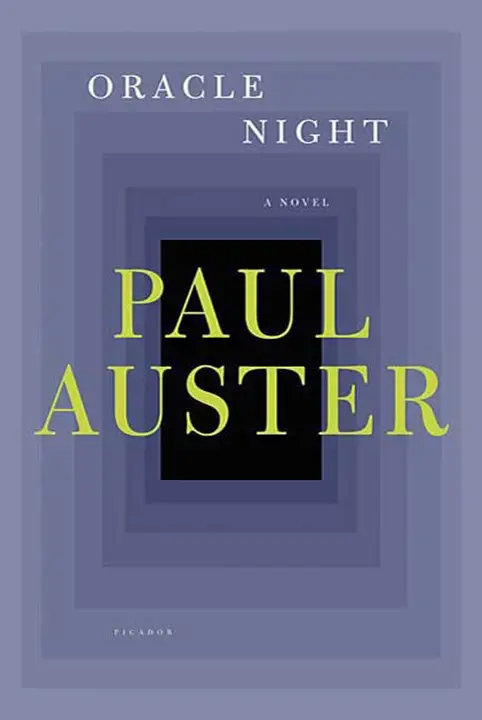 Oracle Night by Paul Auster_69f381dd5c80d.webp خرید و دانلود نسخه کامل کتاب صوتی انگلیسی شب پیشگویی، اثر پل استر Oracle Night by Paul Auster - تصویر 1