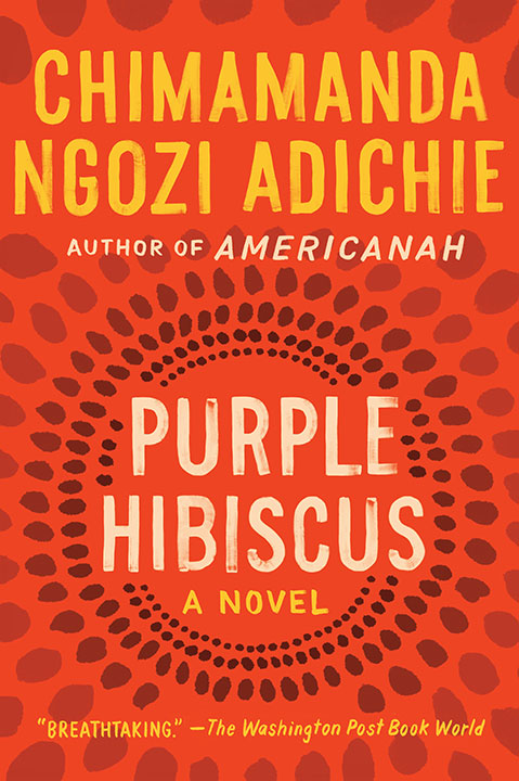 Purple Hibiscus by Chimamanda Ngozi Adichie_69f30ad8c78f5.jpeg خرید و دانلود نسخه کامل کتاب صوتی انگلیسی ختمی بنفش، اثر چیماماندا انگوزی آدیچی Purple Hibiscus by Chimamanda Ngozi Adichie - تصویر 1