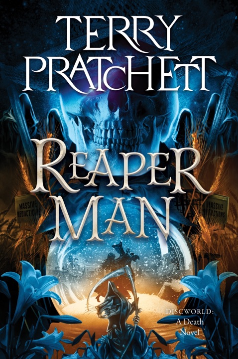 Reaper Man by Terry Pratchett_69ef4fa05c71f.jpeg خرید و دانلود نسخه کامل کتاب صوتی انگلیسی مرد دروگر، اثر تری پرچت (از مجموعهی دیسکورلد, مرگ) Reaper Man by Terry Pratchett - تصویر 1