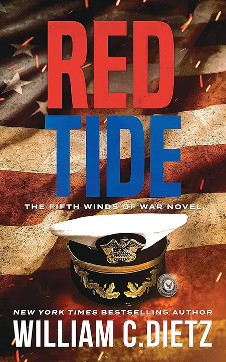 Red Tide by William C. Dietz_69f0ca3d90375.webp خرید و دانلود نسخه کامل کتاب صوتی انگلیسی موج سرخ (بادهای جنگ ۵)، اثر ویلیام سی. دیتز (از مجموعهی بادهای جنگ) Red Tide by William C. Dietz - تصویر 1