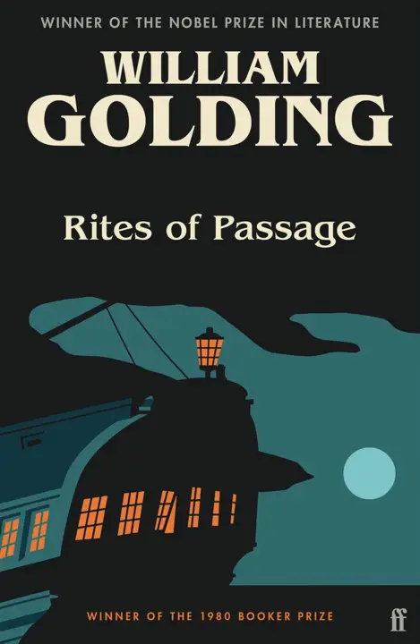 Rites of Passage by William Golding_69f35f25ac417.webp خرید و دانلود نسخه کامل کتاب صوتی انگلیسی تشریفات عبور، اثر ویلیام گلدینگ (از مجموعهی به سوی انتهای زمین) Rites of Passage by William Golding - تصویر 1