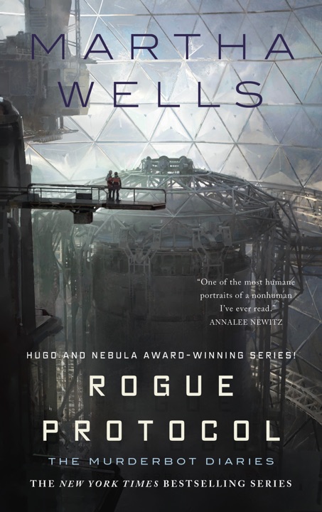 Rogue Protocol by Martha Wells_69f1940c8e2e5.jpeg خرید و دانلود نسخه کامل کتاب صوتی انگلیسی پروتکل سرکش، اثر مارتا ولز (از مجموعهی خاطرات ربات قاتل) Rogue Protocol by Martha Wells - تصویر 1