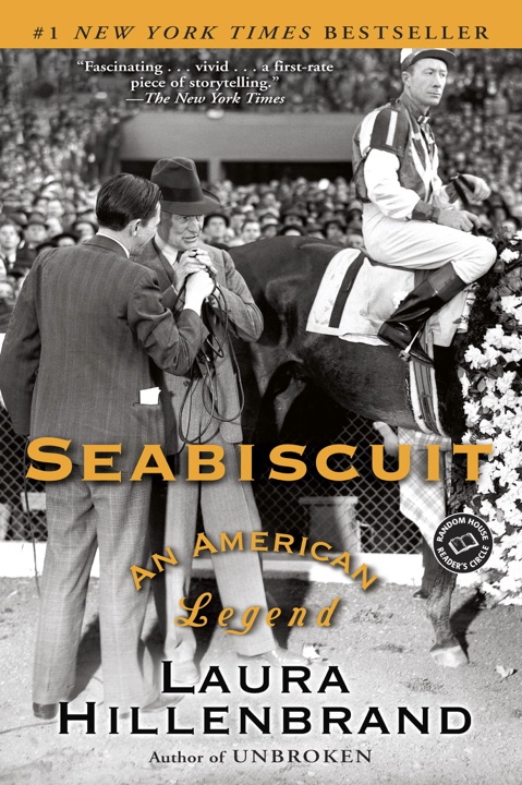Seabiscuit: An American Legend by Laura Hillenbrand_69f1c28106b57.jpeg خرید و دانلود نسخه کامل کتاب صوتی انگلیسی سیبیسکیت، اثر لورا هیلنبرند Seabiscuit: An American Legend by Laura Hillenbrand - تصویر 1