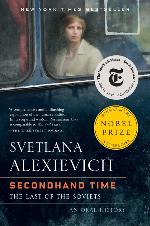 Secondhand Time: The Last of the Soviets by Svetlana Alexievich_69eb43c40c374.webp خرید و دانلود نسخه کامل کتاب صوتی انگلیسی زمان دست دوم، اثر سوتلانا الکسیویچ Secondhand Time: The Last of the Soviets by Svetlana Alexievich - تصویر 1