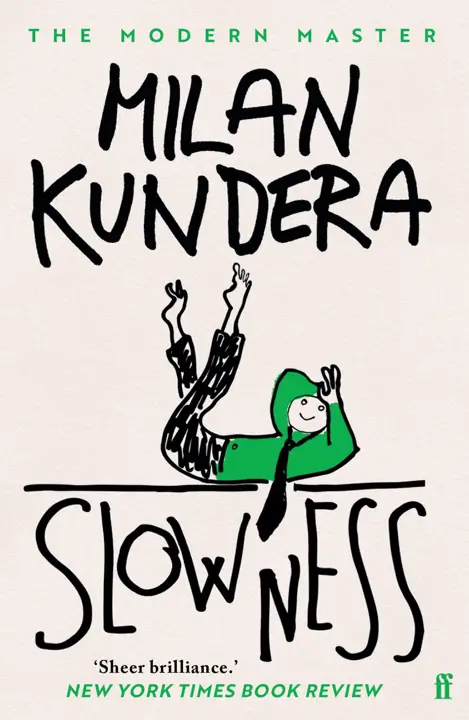 Slowness by Milan Kundera_69f38bc9d7178.webp خرید و دانلود نسخه کامل کتاب صوتی انگلیسی آهستگی، اثر میلان کوندرا Slowness by Milan Kundera - تصویر 1