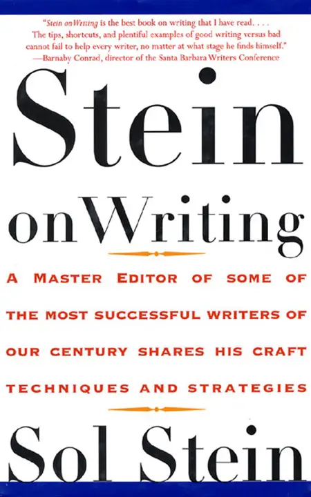 Stein on Writing by Sol Stein_69f1b0fe30e7d.webp خرید و دانلود نسخه کامل کتاب صوتی انگلیسی استاین درباره نوشتن، اثر سال استاین Stein on Writing by Sol Stein - تصویر 1