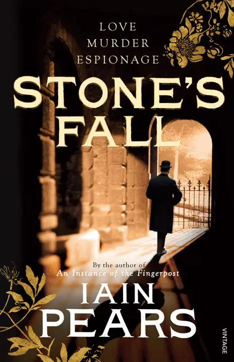 Stone’s Fall by Iain Pears_69f37c53444e4.webp خرید و دانلود نسخه کامل کتاب صوتی انگلیسی سنگها میافتند (سقوط استون)، اثر ایین پیرز Stone's Fall by Iain Pears - تصویر 1