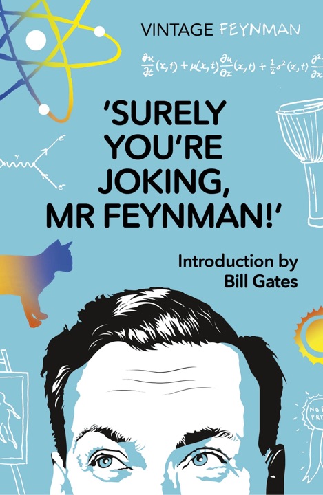 Surely You’re Joking, Mr. Feynman! by Richard P. Feynman_69ef8f5f8bb59.jpeg خرید و دانلود نسخه کامل کتاب صوتی انگلیسی حتماً شوخی میکنید آقای فاینمن!، اثر ریچارد فاینمن Surely You're Joking, Mr. Feynman! by Richard P. Feynman - تصویر 1