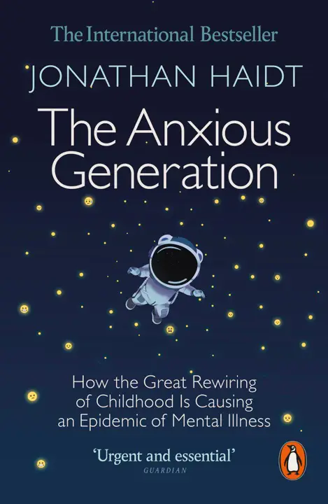 The Anxious Generation by Jonathan Haidt_69eeef0ebb2ea.webp خرید و دانلود نسخه کامل کتاب صوتی انگلیسی نسل مضطرب، اثر جاناتان هایدت The Anxious Generation by Jonathan Haidt - تصویر 1