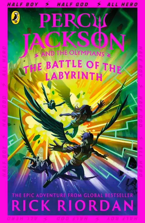 The Battle of the Labyrinth by Rick Riordan_69eb951b568d9.webp خرید و دانلود نسخه کامل کتاب صوتی انگلیسی نبرد هزارتو، اثر ریک ریوردن (از مجموعهی پرسی جکسون) The Battle of the Labyrinth by Rick Riordan - تصویر 1