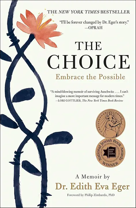 The Choice: Embrace the Possible by Dr. Edith Eva Eger_69e64a30121a1.webp خرید و دانلود نسخه کامل کتاب صوتی انگلیسی انتخاب، اثر دکتر ادیت اوا اگر The Choice: Embrace the Possible by Dr. Edith Eva Eger - تصویر 1