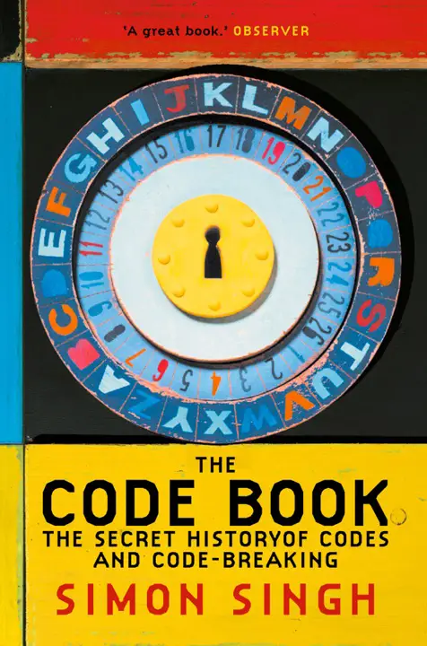 The Code Book by Simon Singh_69ef22fa4cc6f.webp خرید و دانلود نسخه کامل کتاب صوتی انگلیسی کتاب رمز، اثر سایمون سینگ The Code Book by Simon Singh - تصویر 1