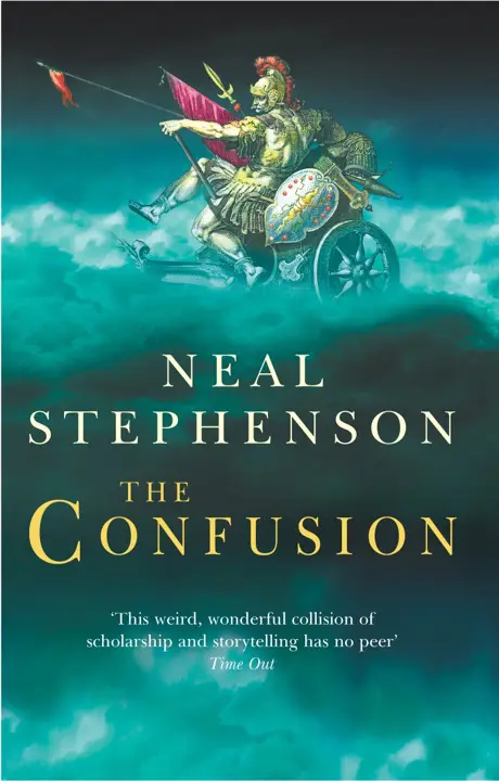 The Confusion by Neal Stephenson_69f0d6b4dac43.webp خرید و دانلود نسخه کامل کتاب صوتی انگلیسی آشفتگی، اثر نیل استیونسن (از مجموعهی چرخه باروک) The Confusion by Neal Stephenson - تصویر 1