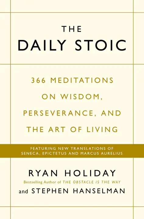 The Daily Stoic by Ryan Holiday_69ed00328086b.webp خرید و دانلود نسخه کامل کتاب صوتی انگلیسی رواقی روزانه، اثر رایان هالیدی The Daily Stoic by Ryan Holiday - تصویر 1