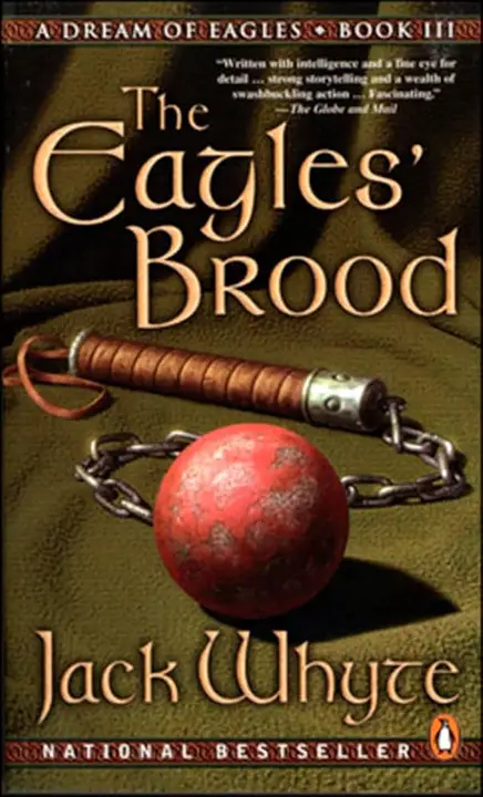 The Eagles’ Brood by Jack Whyte_69f194768ad0a.webp خرید و دانلود نسخه کامل کتاب صوتی انگلیسی فرزندان عقاب، اثر جک وایت (از مجموعهی رویدادنامههای کاملود) The Eagles' Brood by Jack Whyte - تصویر 1